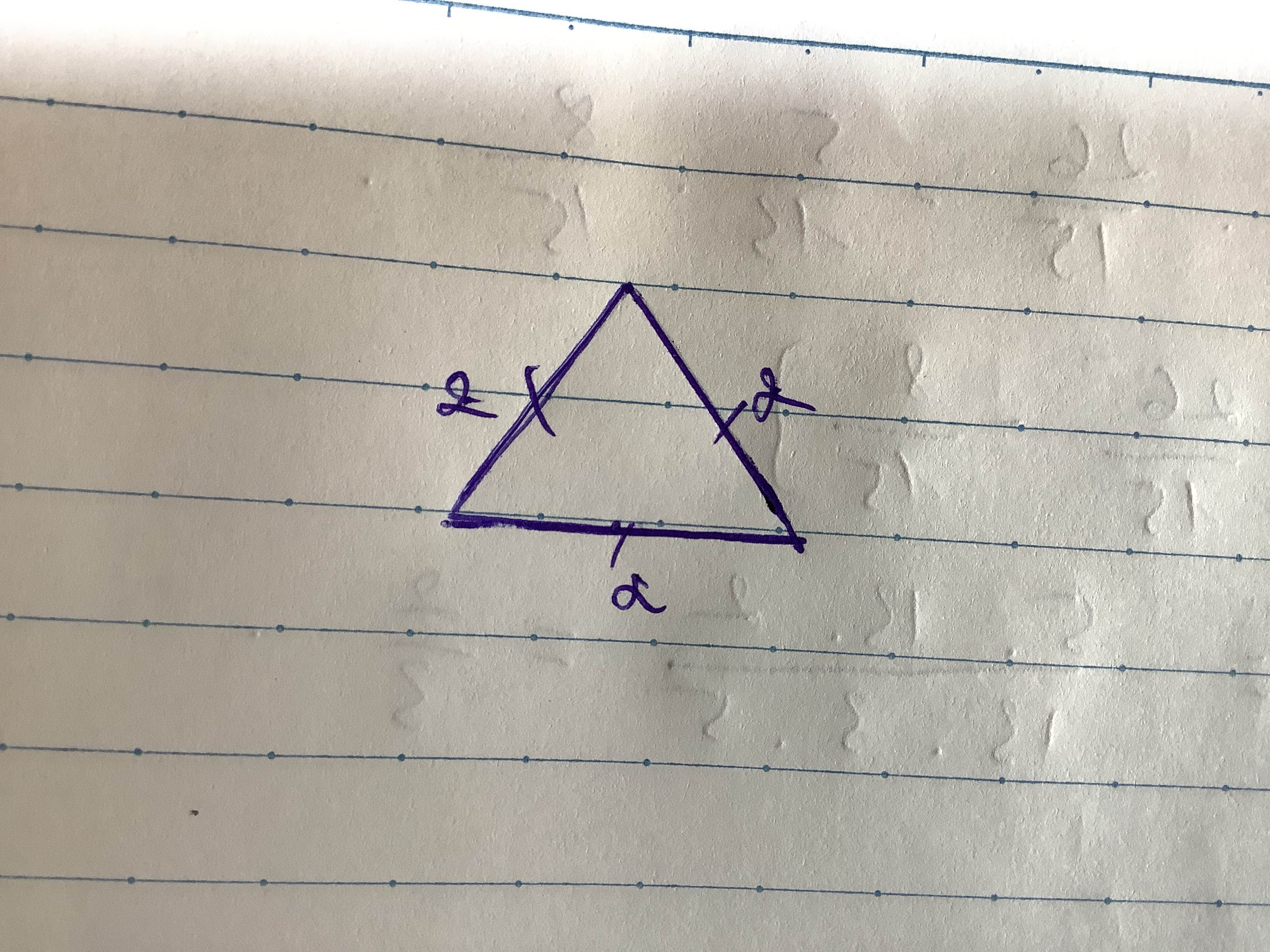 Vẽ hình tam giác đều có cạnh bằng 2 cm. - Olm