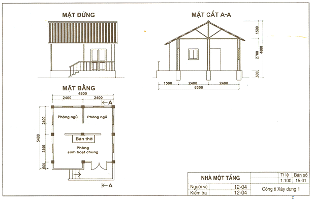 Tự thiết kế ngôi nhà mơ ước với bản vẽ ngôi nhà mơ ước công nghệ 11 và máy tính
