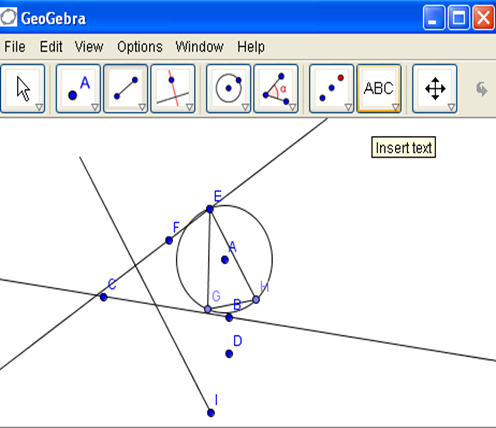 Hướng dẫn vẽ hình bằng Geogebra vẽ đồ thị toán học