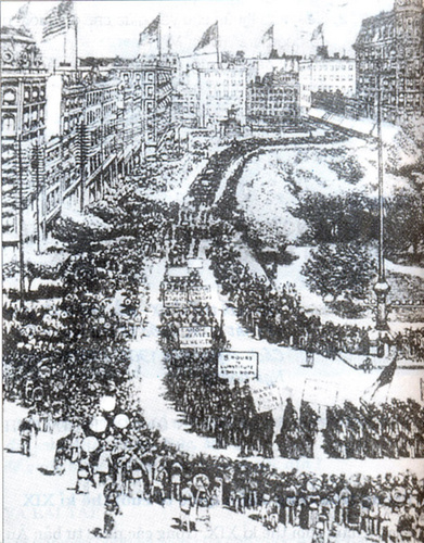 Cuộc biểu tình của công nhân Niu Oóc năm 1862