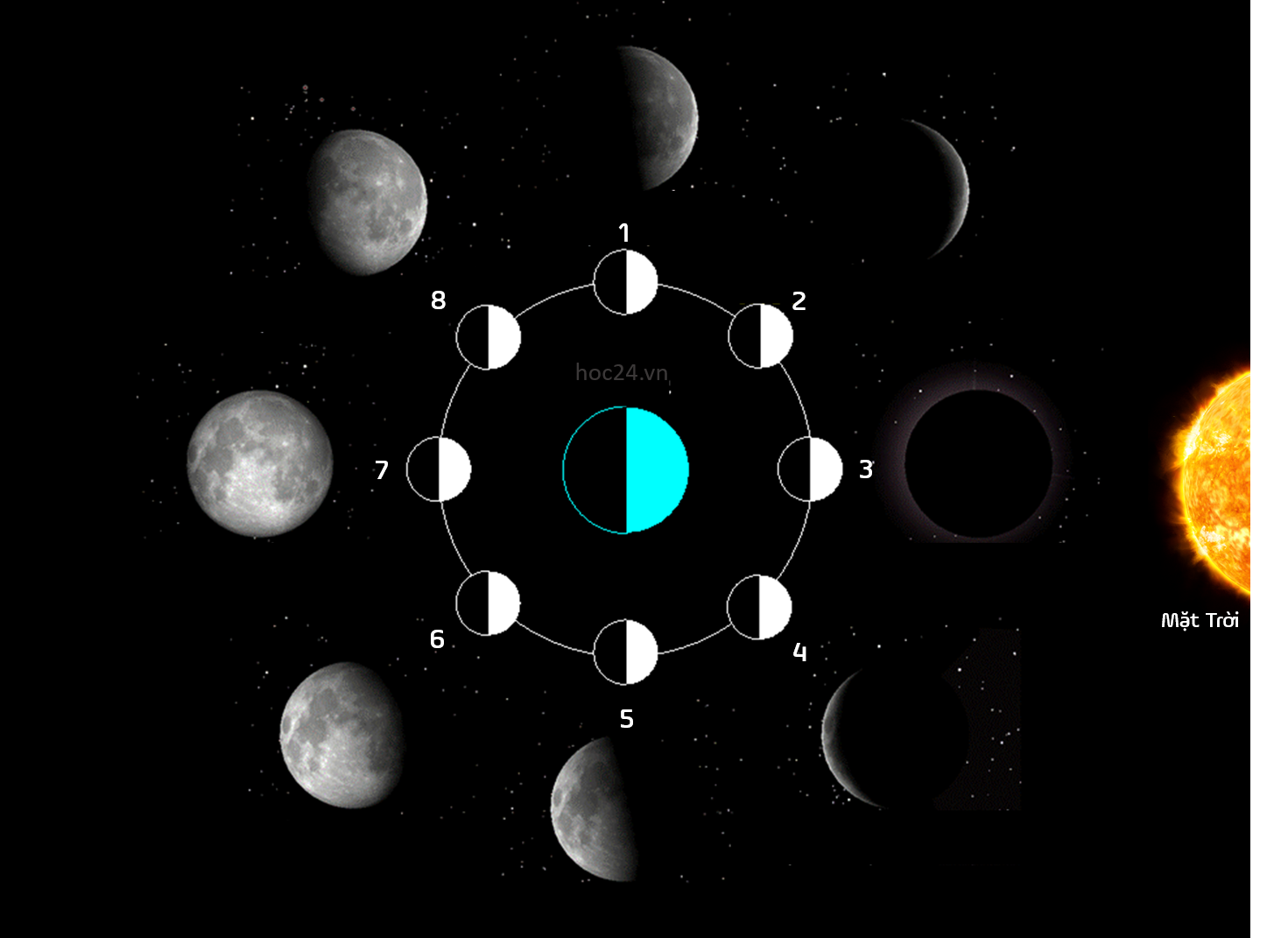 Chuyển động nhìn thấy của Mặt Trăng - Olm